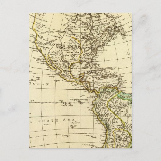 Amerika Postkarte (Vorderseite)