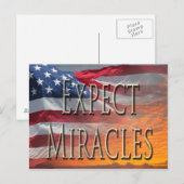 Amerika Postkarten (Vorne/Hinten)