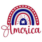 Amerika Rainbow Water Bottle Edelstahlflasche