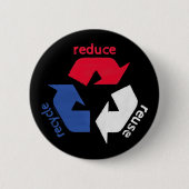 Amerika Recycle Button (Vorderseite)