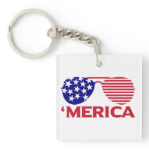 Amerika Red White Blue Sonnenbrille