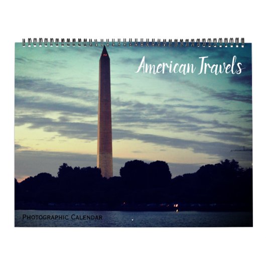 Amerika reist 2025 groß kalender (Titelbild)
