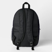 Amerika Rot Weiß Blau Rucksack (Rückseite)