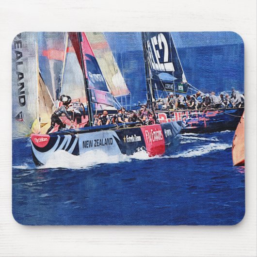 Amerikas Cup, Valencia Spanien 2007, Team neues Mousepad (Vorne)