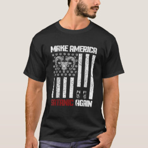 Amerika Satanic wieder gothisch USA T-Shirt