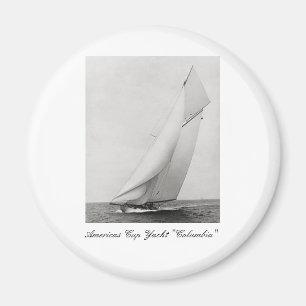 Amerika-Schalen-Yacht "Kolumbien " Magnet