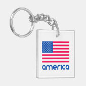 Amerika Schlüsselanhänger (Vorderseite links)