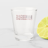Amerika Schnapsglas (Rückseite)