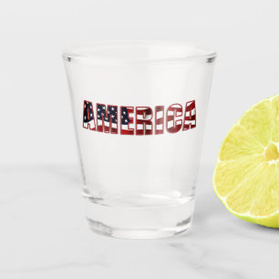 Amerika Schnapsglas