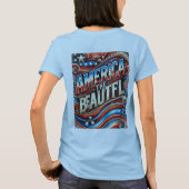 Amerika: schön T-Shirt (Rückseite)