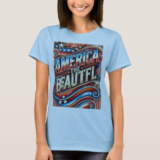 Amerika: schön T-Shirt
