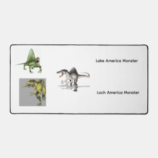 Amerika-Seemonster - Loch America Monster Schreibtischunterlage