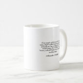 Amerika segnet Gott Kaffeetasse (VorderseiteRechts)