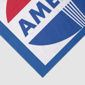 AMERIKA SEIDENPAPIER (Ausschnitt)
