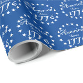 Amerika seit 1776 geschenkpapier (Rolleneckpunkt)
