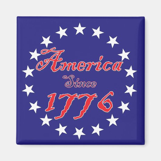 Amerika - seit 1776 magnet (Vorne)