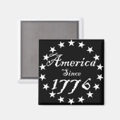 Amerika seit 1776 magnet (Vorderseite/Rückseite)