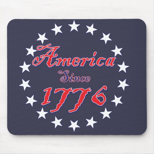 Amerika seit 1776 mousepad (Vorne)