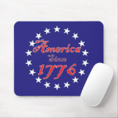 Amerika - seit 1776 mousepad (Mit Mouse)