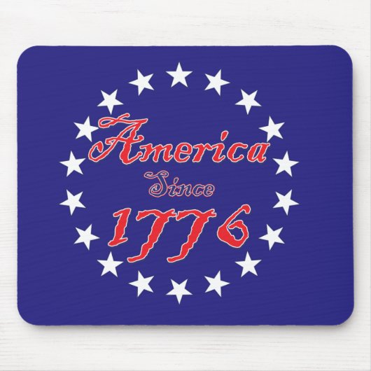 Amerika - seit 1776 mousepad (Vorne)