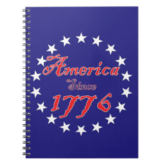 Amerika - seit 1776 notizblock