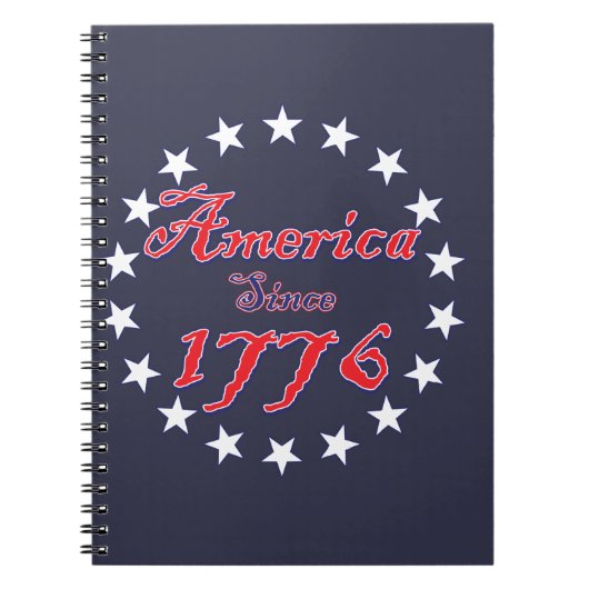 Amerika seit 1776 notizblock (Vorderseite)