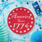 Amerika seit 1776 pappteller (Party)