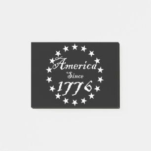 Amerika seit 1776 post-it klebezettel