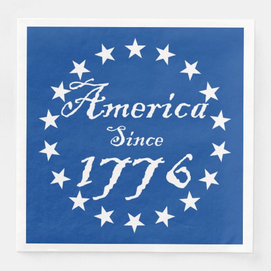 Amerika seit 1776 serviette (Vorderseite)