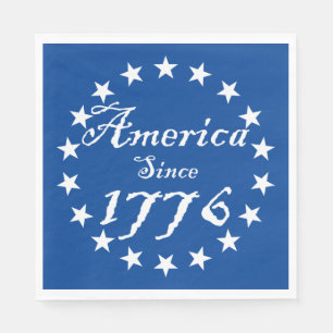 Amerika seit 1776 serviette
