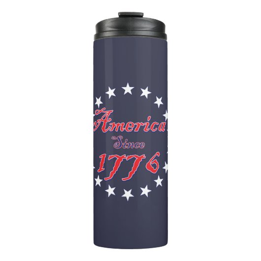 Amerika seit 1776 thermosbecher (Vorderseite)