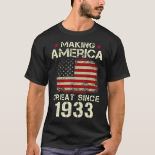 Amerika seit 1933 Vintage Geschenke 90. T-Shirt