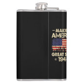 Amerika seit 1946 großartig machen Retro 76. Gebur Flachmann (Rückseite)