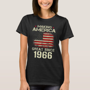 Amerika seit 1966 Vintag 56. Geburtstag großartig T-Shirt