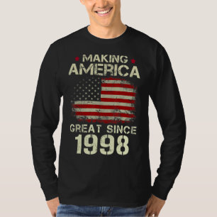 Amerika seit 1998 Vintag 24. Geburtstag großartig T-Shirt