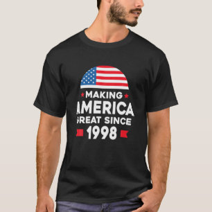 Amerika seit 1998 zum 23. Geburtstag T-Shirt