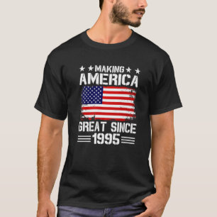 Amerika seit der Geburtstagspartei 1995 großartig  T-Shirt