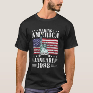 Amerika seit Januar 1998 Geburtstag 2 T-Shirt