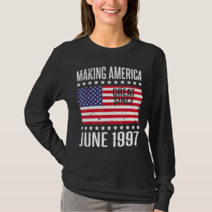 Amerika seit Juni 1997 großartig machen - Happy Bi T-Shirt
