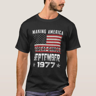 Amerika seit September 1977 als Geburtstag großart T-Shirt
