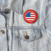 Amerika-Semiquincentennial 1776-2026 USA 250 Flagg Button (Beispiel)