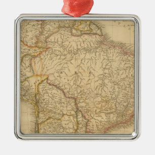 Amerika Silbernes Ornament