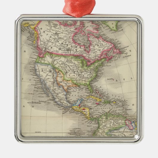 Amerika Silbernes Ornament (Vorne)