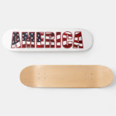 Amerika Skateboard (Horizontal)