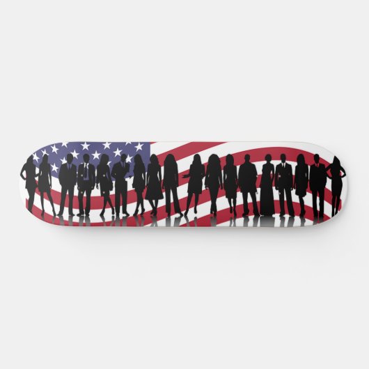 Amerika Skateboard (Horizontal)