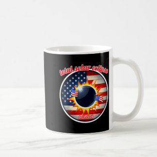 Amerika Sonnenfinsternis Texas 4.8.24 totale Sonne Kaffeetasse