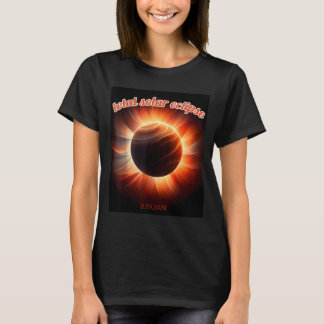 Amerika Sonnenfinsternis Texas 4.8.24 totale Sonne T-Shirt