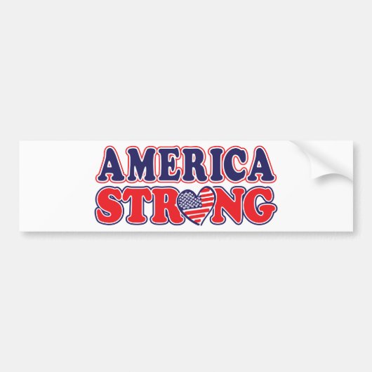 Amerika stark autoaufkleber (Vorne)