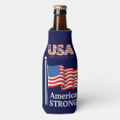 Amerika stark flaschenkühler (Flaschenvorderseite)