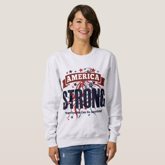 Amerika stark sweatshirt (Vorne ganz)